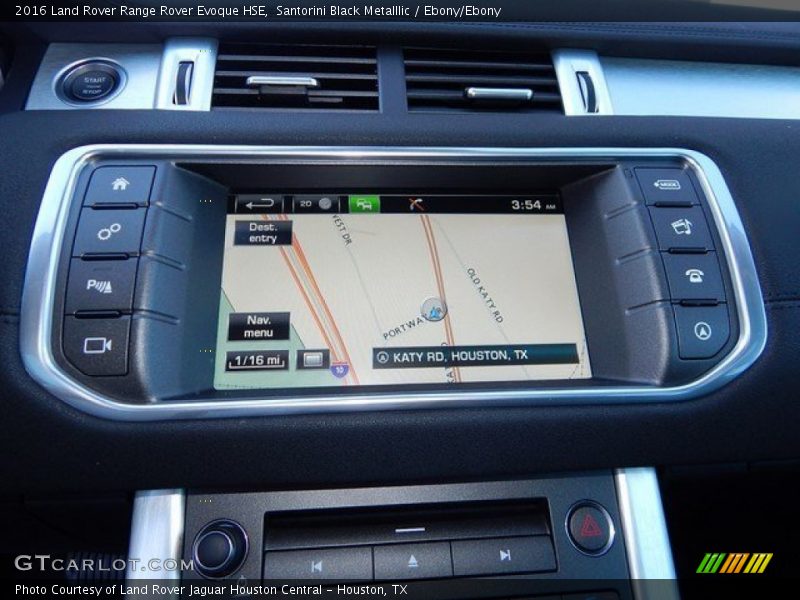 Santorini Black Metalllic / Ebony/Ebony 2016 Land Rover Range Rover Evoque HSE