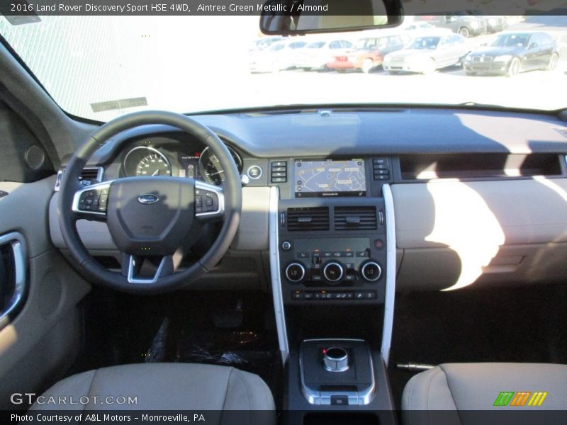 Aintree Green Metallic / Almond 2016 Land Rover Discovery Sport HSE 4WD