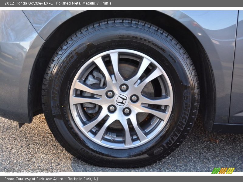 Polished Metal Metallic / Truffle 2012 Honda Odyssey EX-L