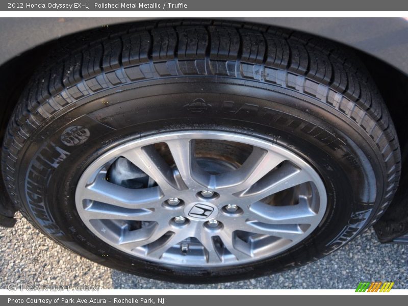 Polished Metal Metallic / Truffle 2012 Honda Odyssey EX-L
