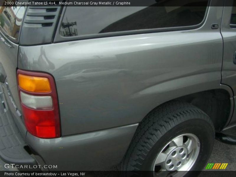 Medium Charcoal Gray Metallic / Graphite 2000 Chevrolet Tahoe LS 4x4