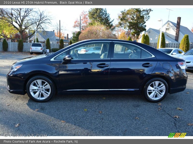Black Opal Mica / Black 2010 Lexus HS 250h Hybrid Premium