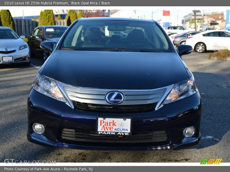 Black Opal Mica / Black 2010 Lexus HS 250h Hybrid Premium