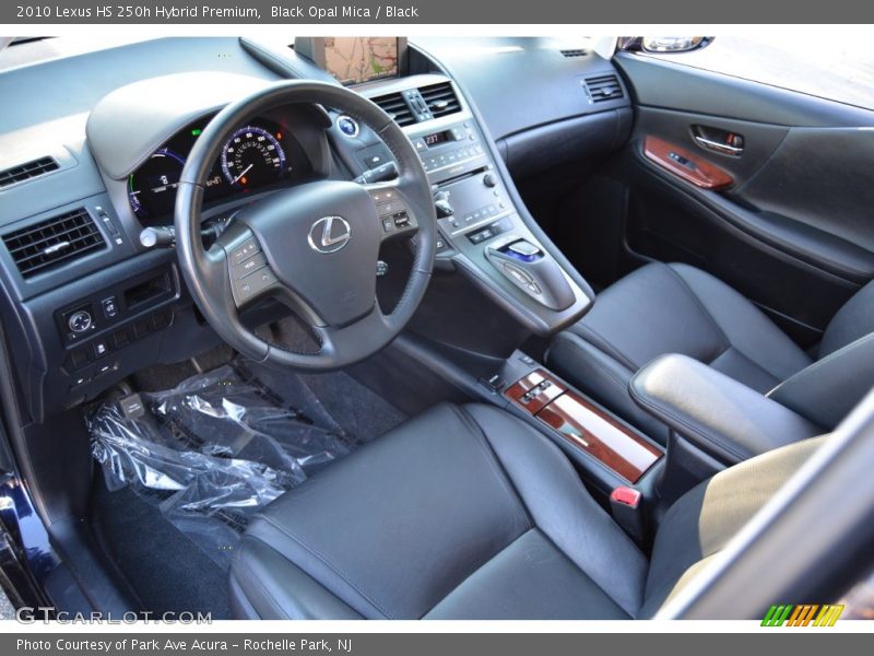 Black Opal Mica / Black 2010 Lexus HS 250h Hybrid Premium