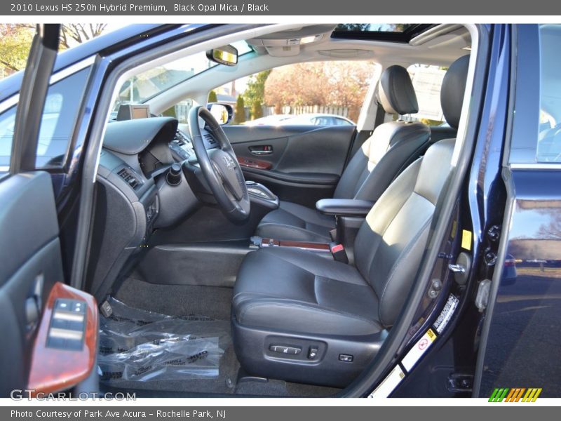 Black Opal Mica / Black 2010 Lexus HS 250h Hybrid Premium