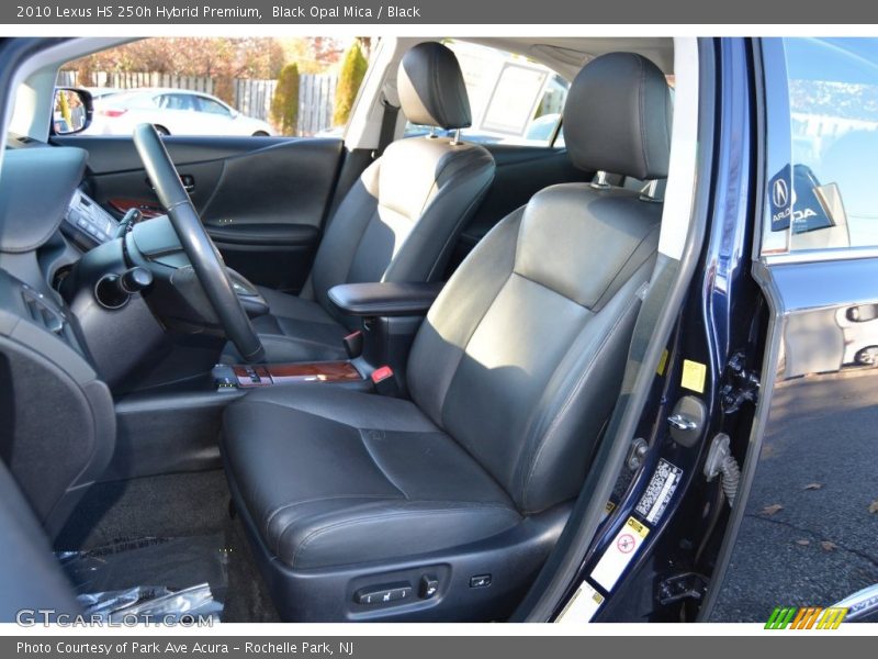 Black Opal Mica / Black 2010 Lexus HS 250h Hybrid Premium