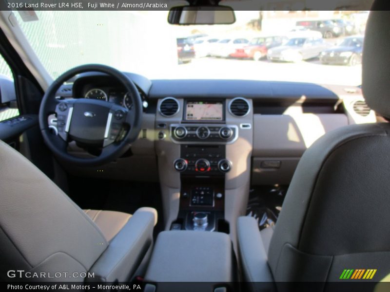 Fuji White / Almond/Arabica 2016 Land Rover LR4 HSE