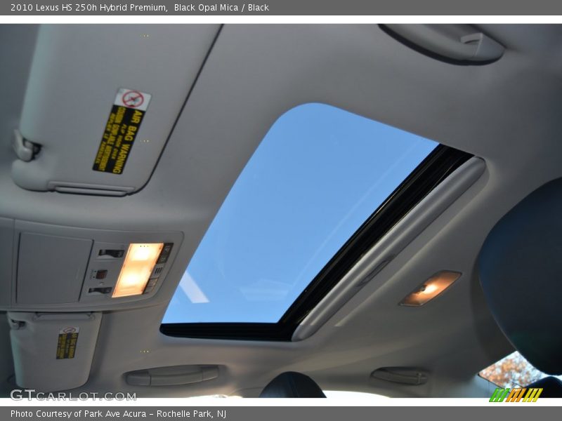 Black Opal Mica / Black 2010 Lexus HS 250h Hybrid Premium