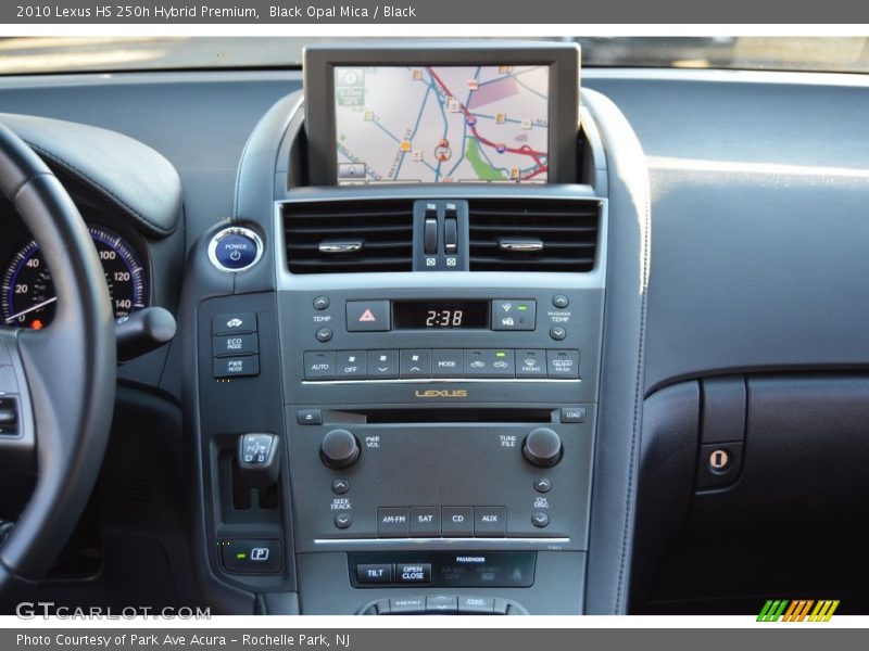 Black Opal Mica / Black 2010 Lexus HS 250h Hybrid Premium