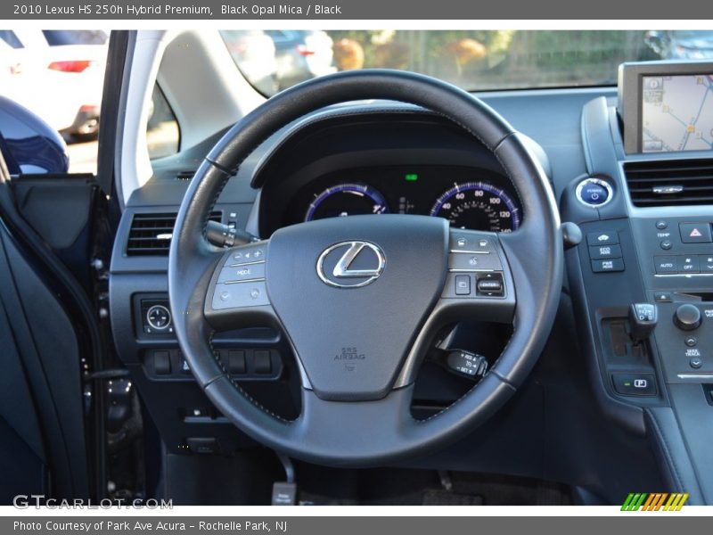 Black Opal Mica / Black 2010 Lexus HS 250h Hybrid Premium