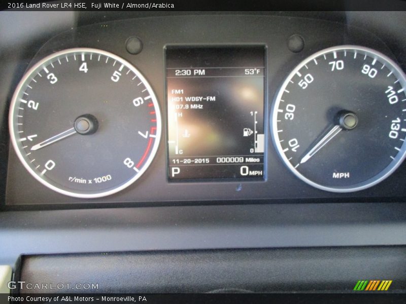 Fuji White / Almond/Arabica 2016 Land Rover LR4 HSE