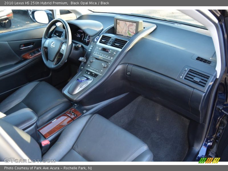 Black Opal Mica / Black 2010 Lexus HS 250h Hybrid Premium