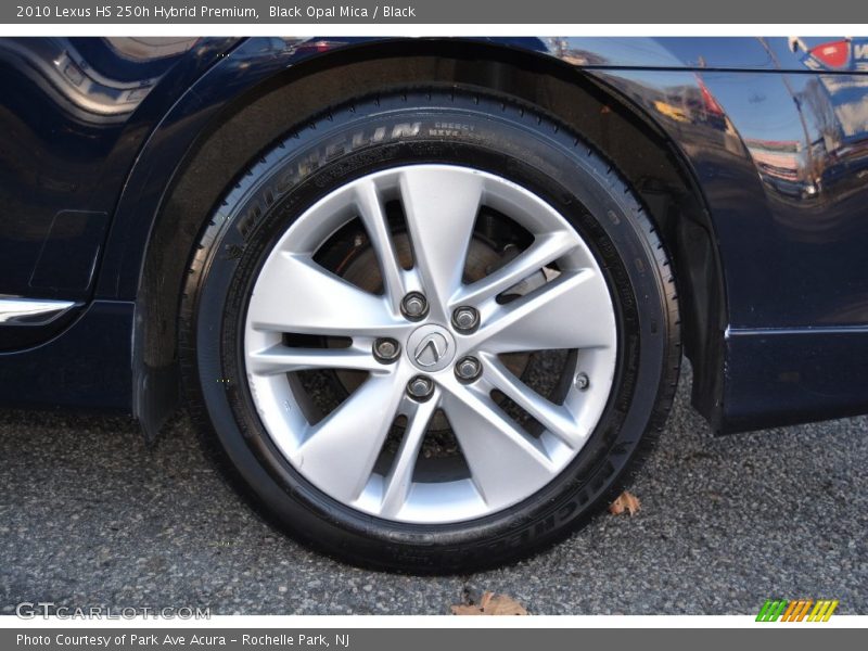 Black Opal Mica / Black 2010 Lexus HS 250h Hybrid Premium