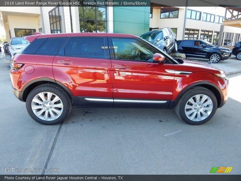 Firenze Red Metalllic / Ebony/Ebony 2016 Land Rover Range Rover Evoque HSE