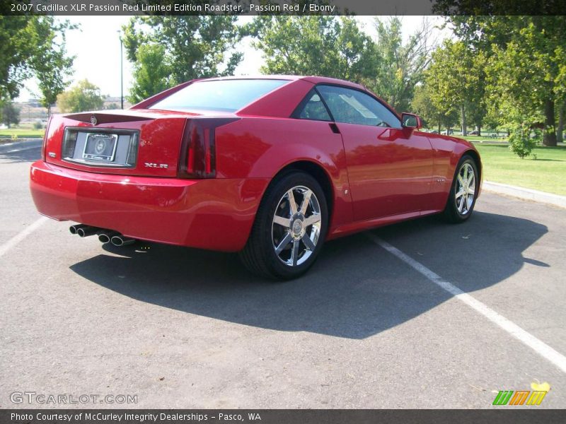 Passion Red / Ebony 2007 Cadillac XLR Passion Red Limited Edition Roadster