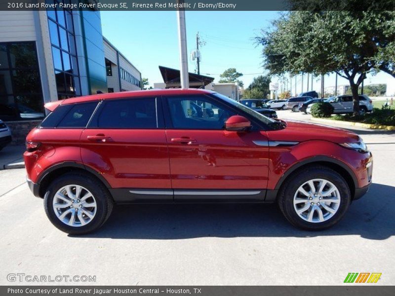 Firenze Red Metalllic / Ebony/Ebony 2016 Land Rover Range Rover Evoque SE