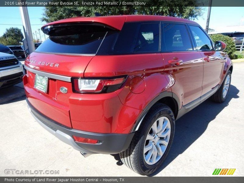 Firenze Red Metalllic / Ebony/Ebony 2016 Land Rover Range Rover Evoque SE