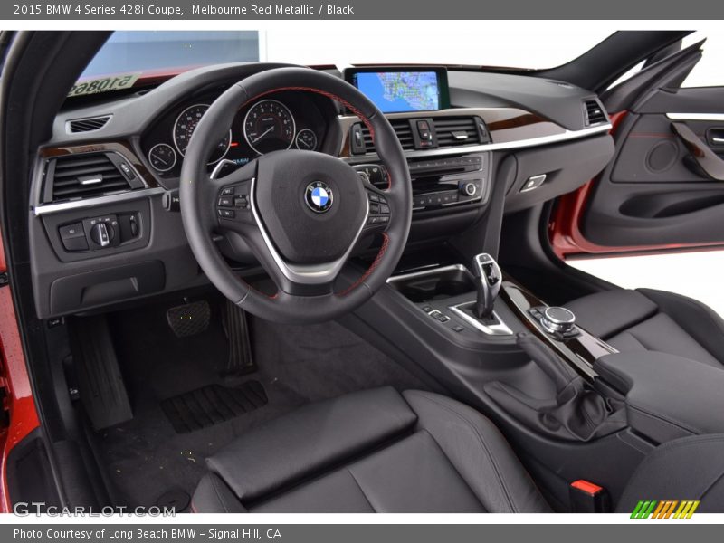 Black Interior - 2015 4 Series 428i Coupe 