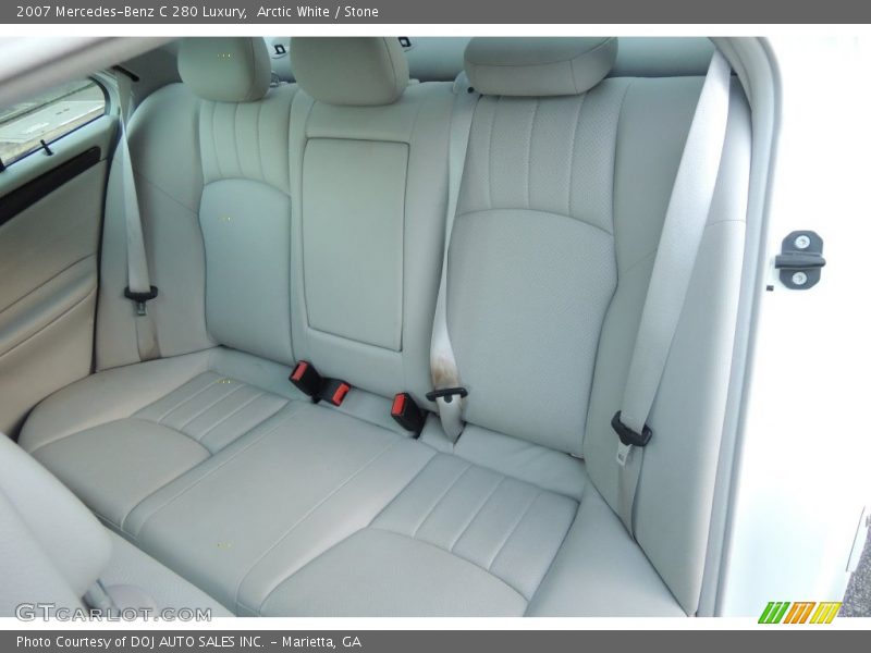Arctic White / Stone 2007 Mercedes-Benz C 280 Luxury