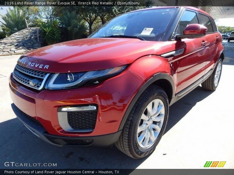 Firenze Red Metalllic / Ebony/Ebony 2016 Land Rover Range Rover Evoque SE