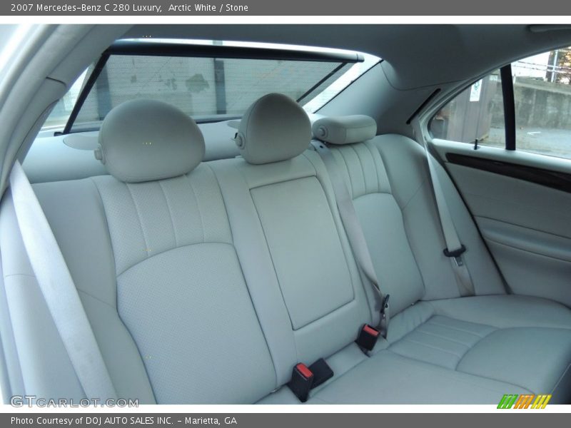 Arctic White / Stone 2007 Mercedes-Benz C 280 Luxury