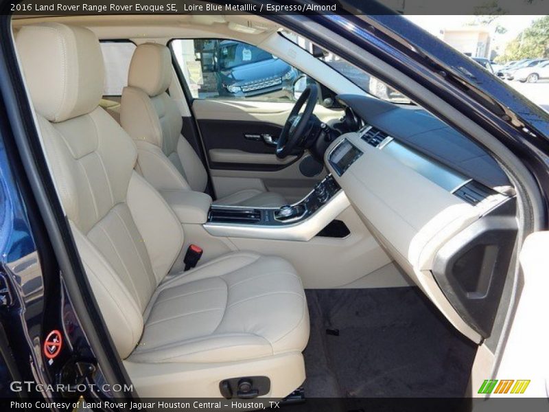 Loire Blue Metalllic / Espresso/Almond 2016 Land Rover Range Rover Evoque SE