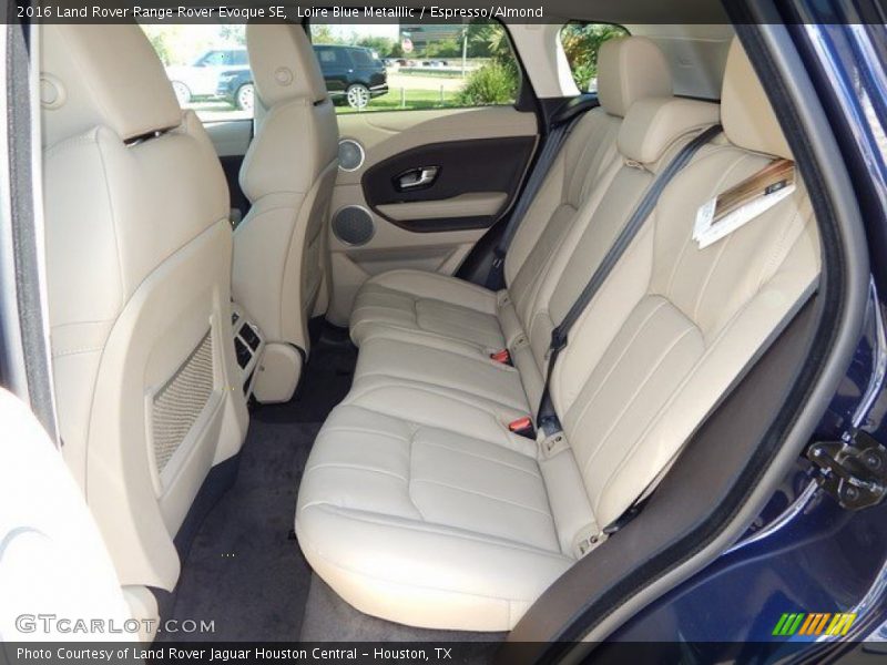 Loire Blue Metalllic / Espresso/Almond 2016 Land Rover Range Rover Evoque SE
