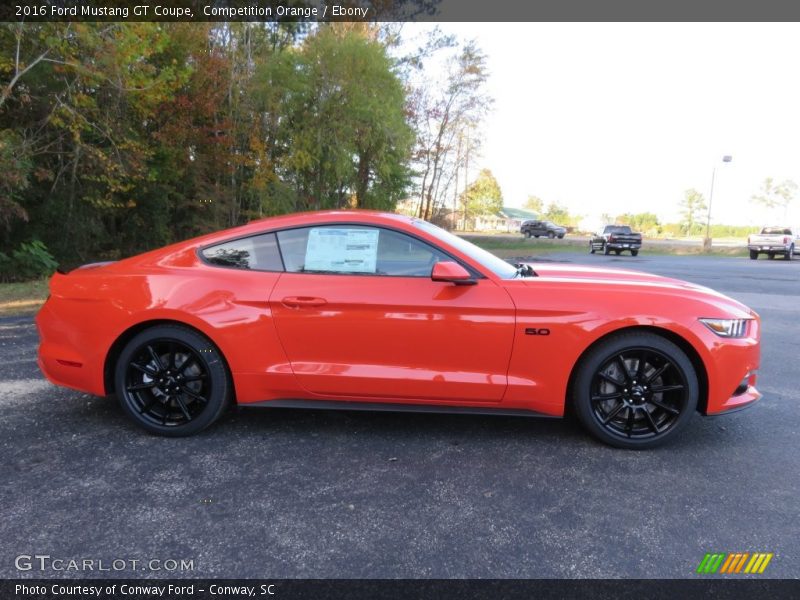  2016 Mustang GT Coupe Competition Orange