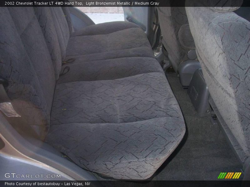 Light Bronzemist Metallic / Medium Gray 2002 Chevrolet Tracker LT 4WD Hard Top