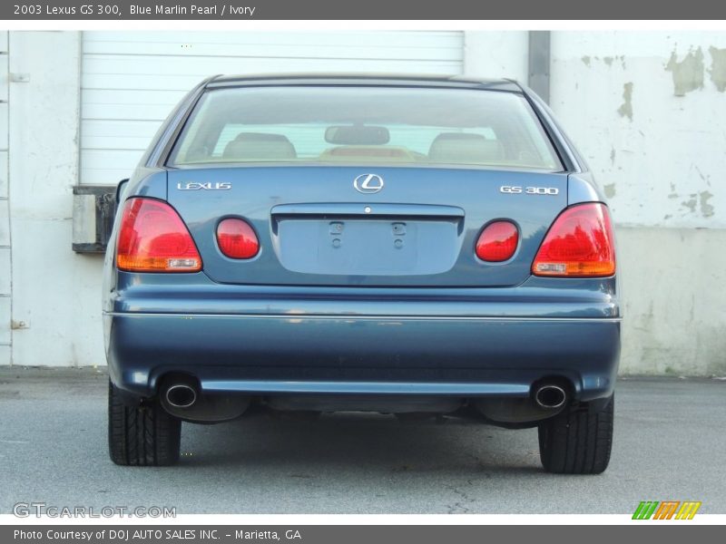 Blue Marlin Pearl / Ivory 2003 Lexus GS 300
