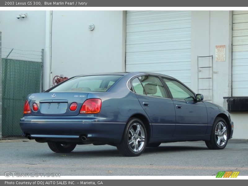 Blue Marlin Pearl / Ivory 2003 Lexus GS 300