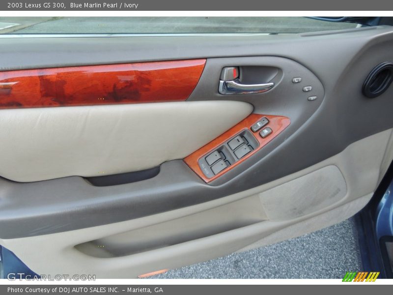 Blue Marlin Pearl / Ivory 2003 Lexus GS 300