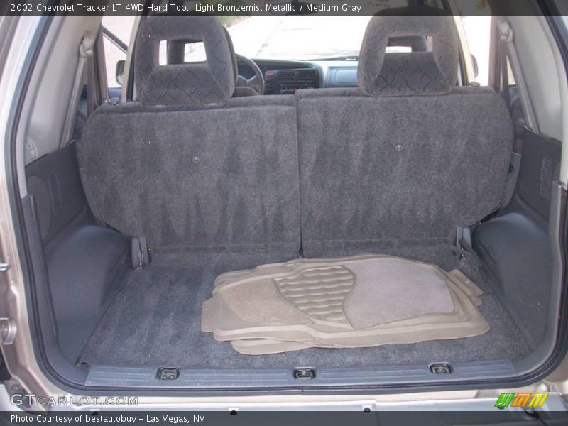 Light Bronzemist Metallic / Medium Gray 2002 Chevrolet Tracker LT 4WD Hard Top