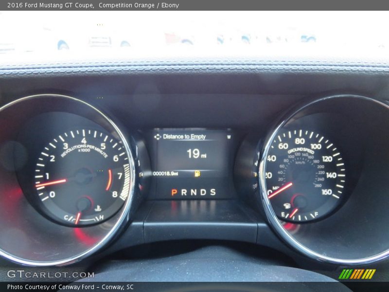  2016 Mustang GT Coupe GT Coupe Gauges