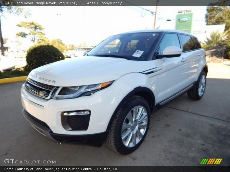 Fuji White / Ebony/Ebony 2016 Land Rover Range Rover Evoque HSE