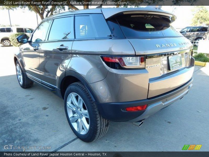 Kaikora Stone Metalllic / Ebony/Ebony 2016 Land Rover Range Rover Evoque SE