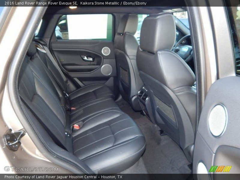 Rear Seat of 2016 Range Rover Evoque SE