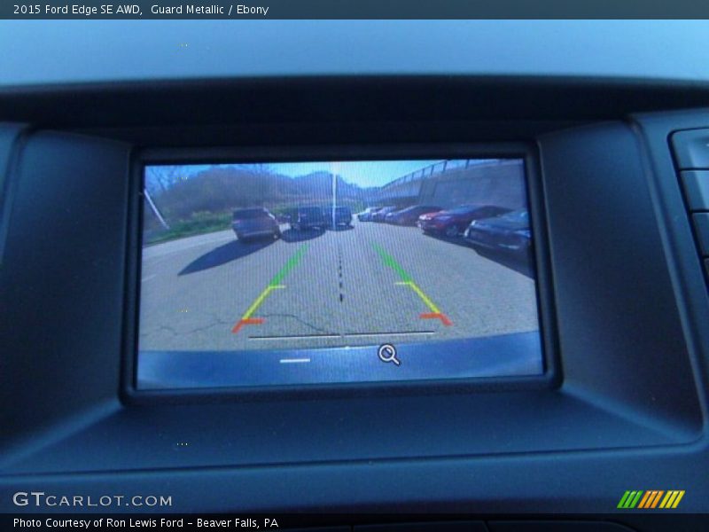 Guard Metallic / Ebony 2015 Ford Edge SE AWD