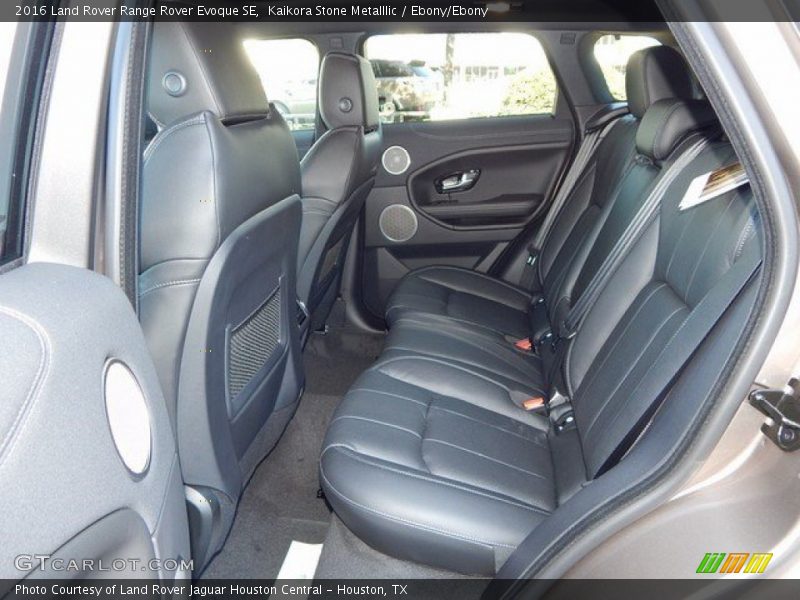 Rear Seat of 2016 Range Rover Evoque SE