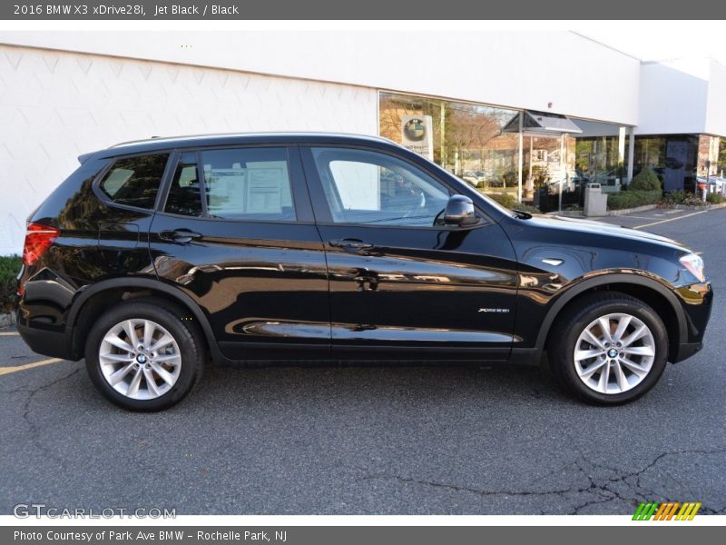 Jet Black / Black 2016 BMW X3 xDrive28i