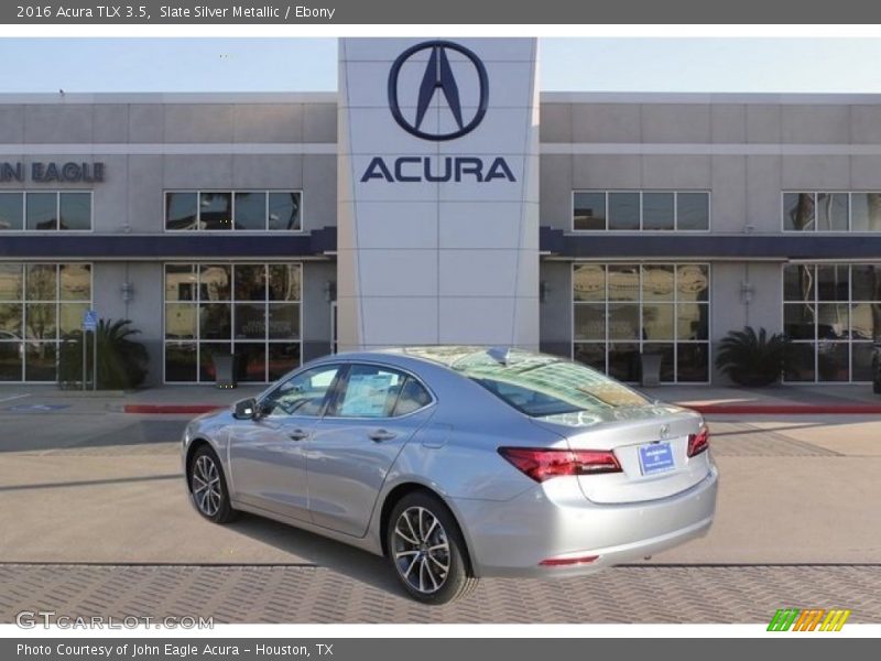 Slate Silver Metallic / Ebony 2016 Acura TLX 3.5