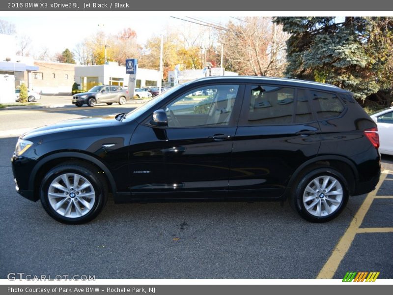 Jet Black / Black 2016 BMW X3 xDrive28i