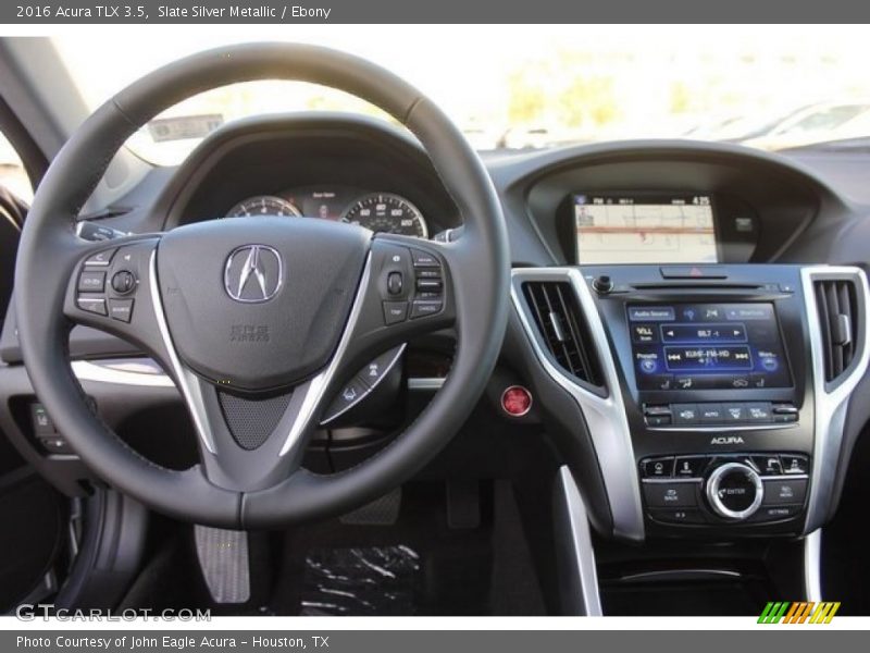 Slate Silver Metallic / Ebony 2016 Acura TLX 3.5