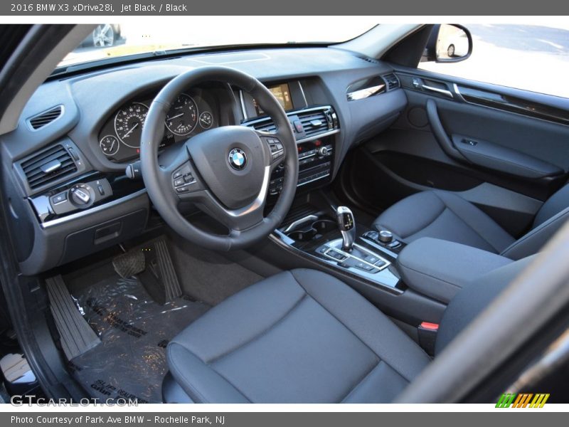 Jet Black / Black 2016 BMW X3 xDrive28i