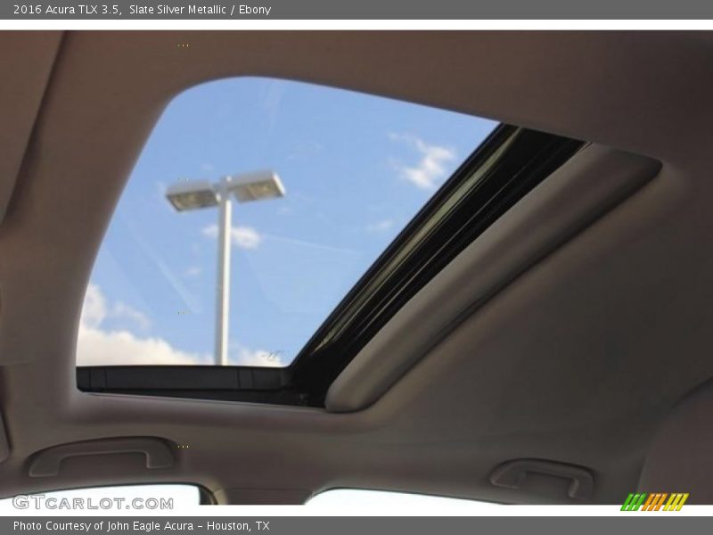 Slate Silver Metallic / Ebony 2016 Acura TLX 3.5