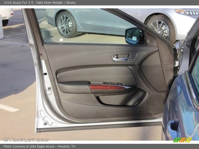 Slate Silver Metallic / Ebony 2016 Acura TLX 3.5