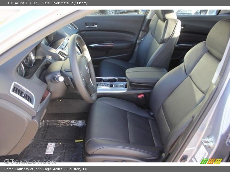 Slate Silver Metallic / Ebony 2016 Acura TLX 3.5