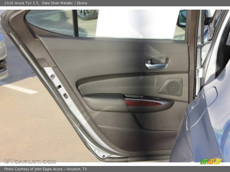 Slate Silver Metallic / Ebony 2016 Acura TLX 3.5