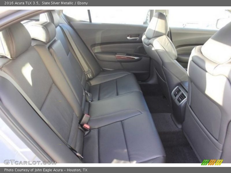 Slate Silver Metallic / Ebony 2016 Acura TLX 3.5