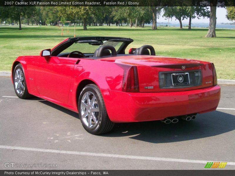  2007 XLR Passion Red Limited Edition Roadster Passion Red